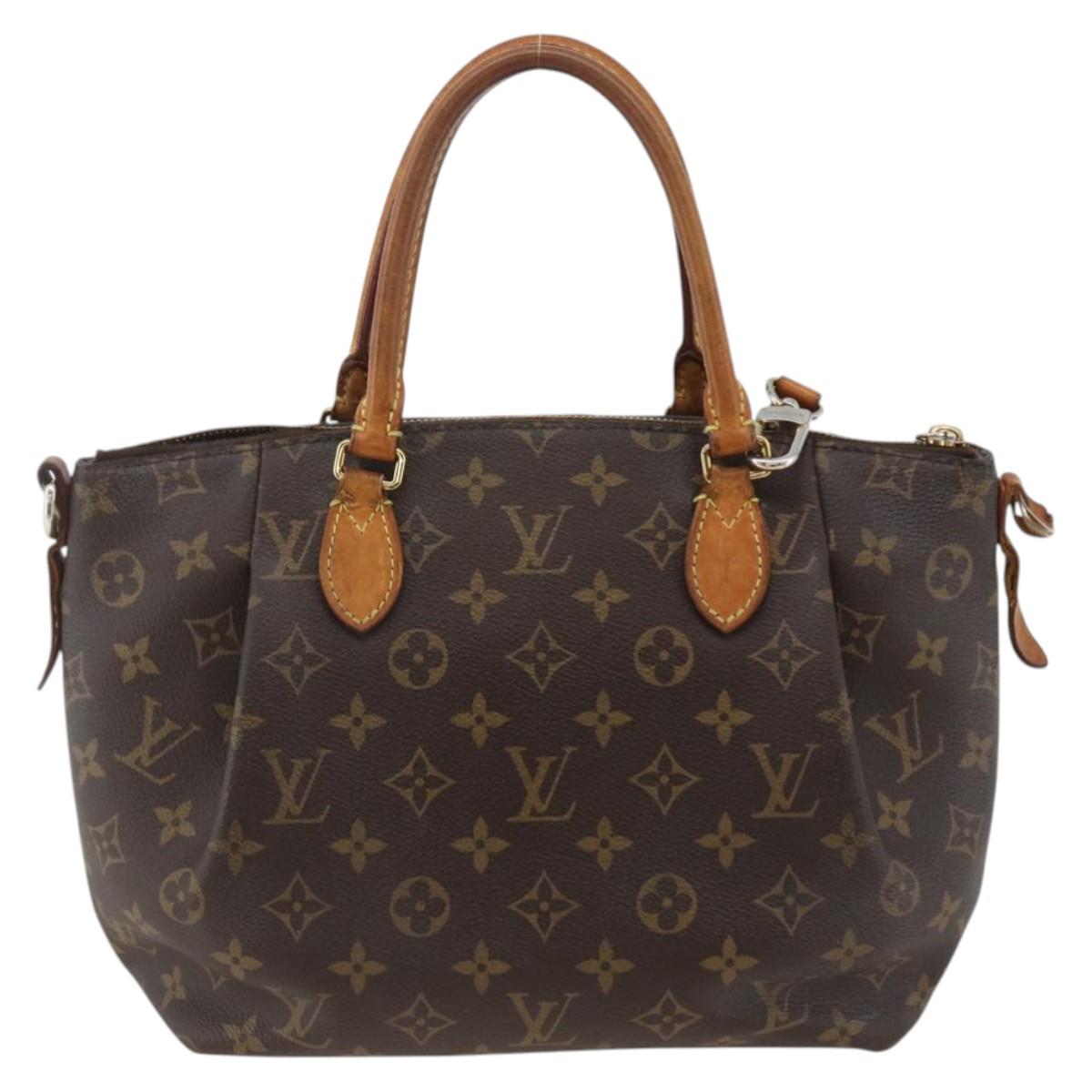 LOUIS VUITTON Monogram Turen PM Hand Bag 2way M48813 LV Auth BA11889