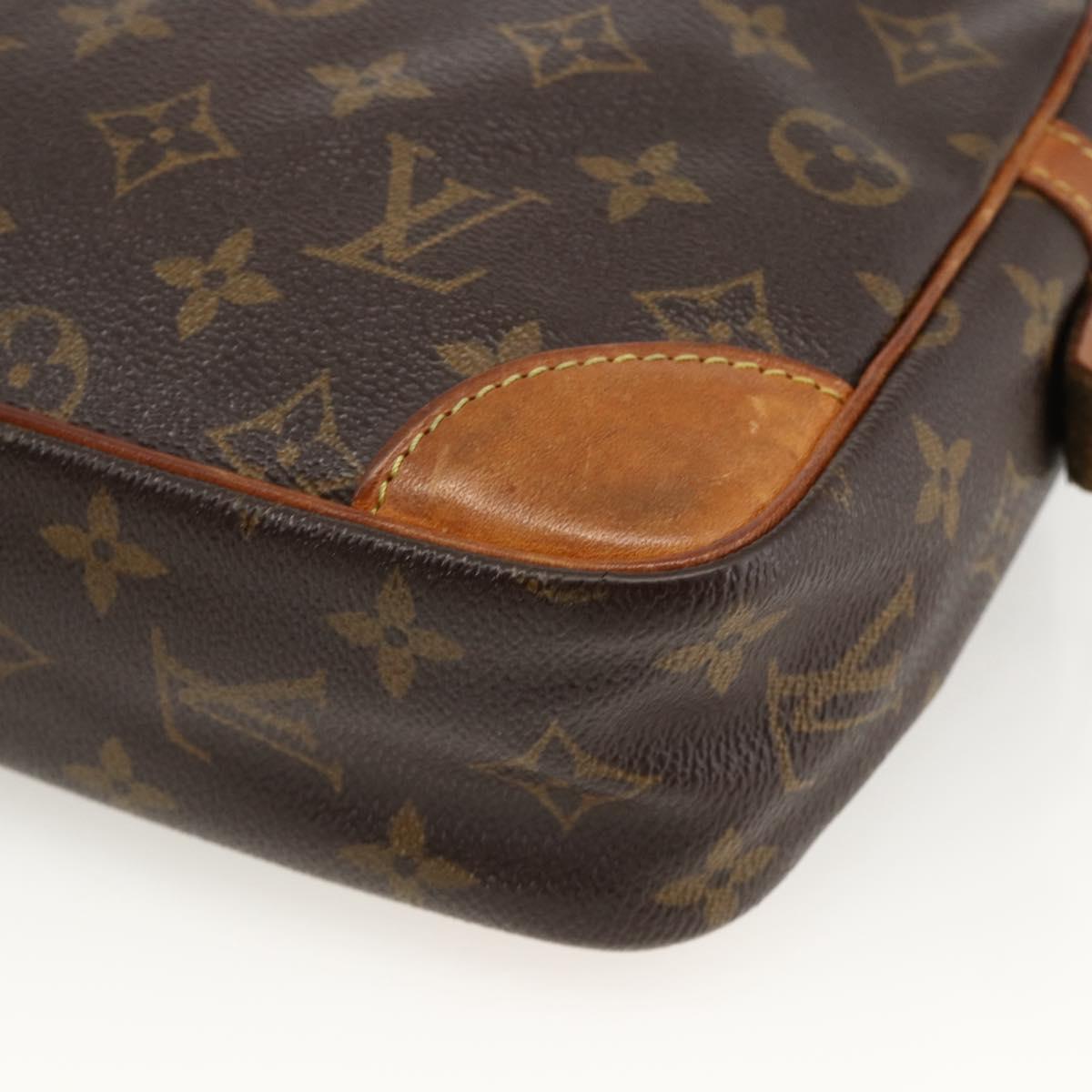 LOUIS VUITTON Monogram Compiegne 28 Clutch Bag M51845 LV Auth BA11890