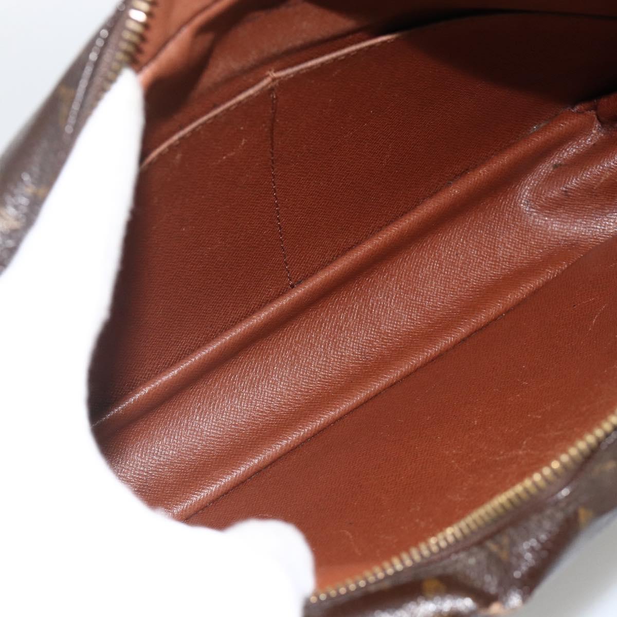 LOUIS VUITTON Monogram Compiegne 28 Clutch Bag M51845 LV Auth BA11890