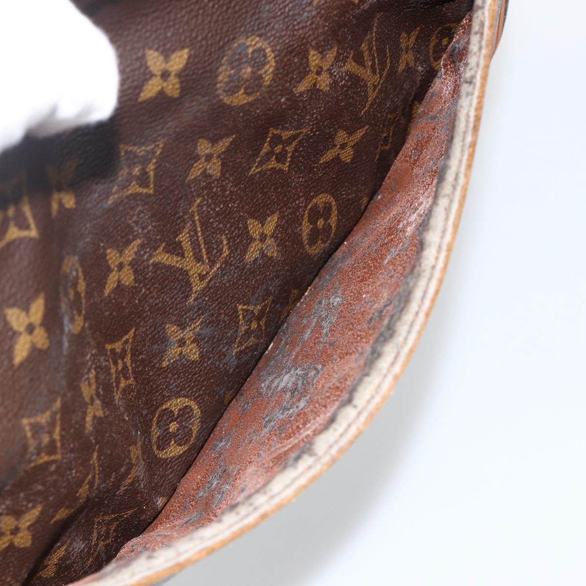 LOUIS VUITTON Monogram Compiegne 28 Clutch Bag M51845 LV Auth BA11890
