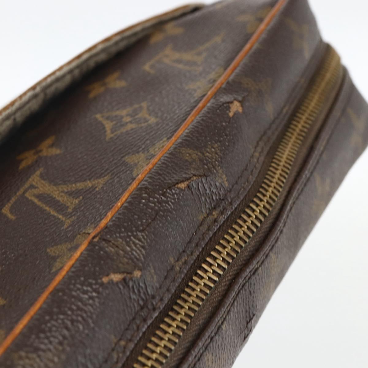 LOUIS VUITTON Monogram Compiegne 28 Clutch Bag M51845 LV Auth BA11890