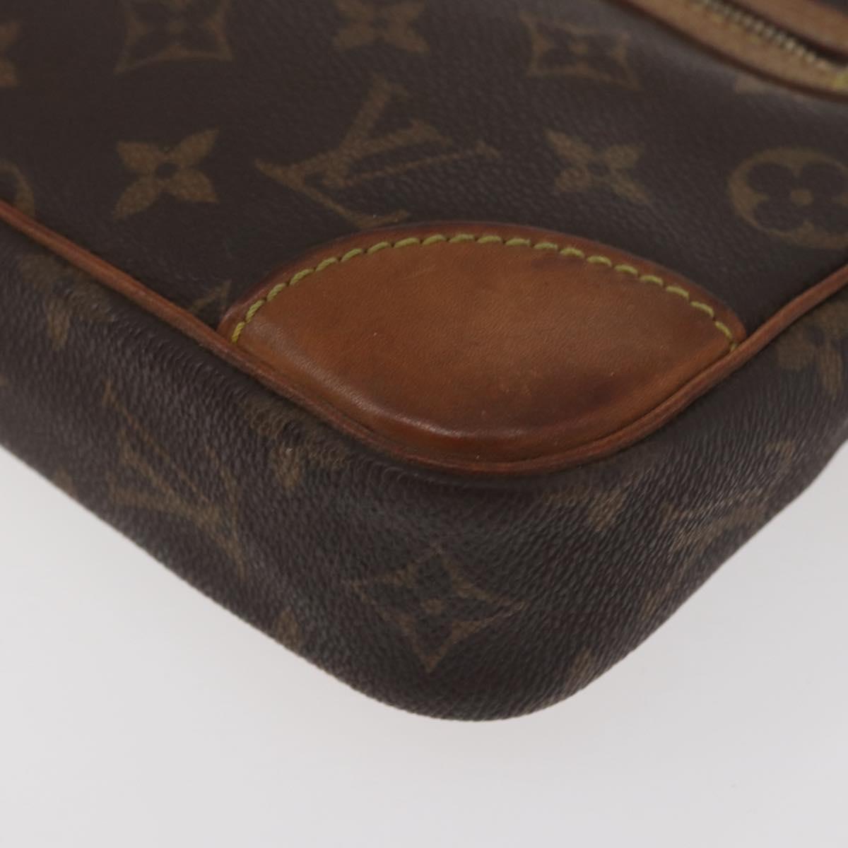 LOUIS VUITTON Monogram Marly Dragonne GM Clutch Bag M51825 LV Auth BA11891
