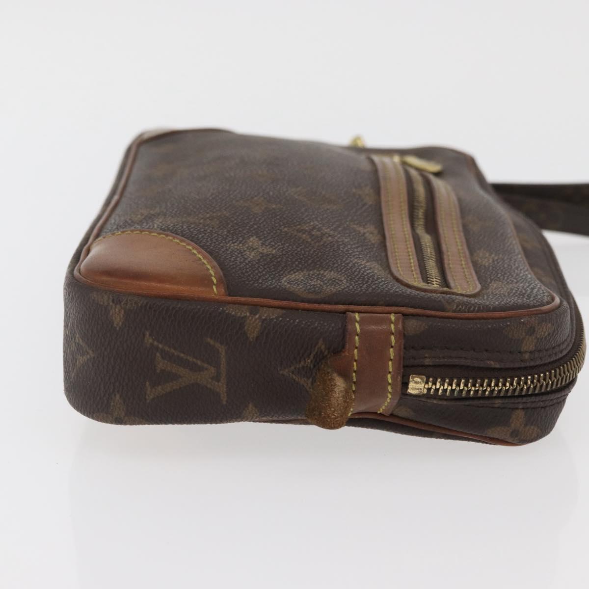 LOUIS VUITTON Monogram Marly Dragonne GM Clutch Bag M51825 LV Auth BA11891