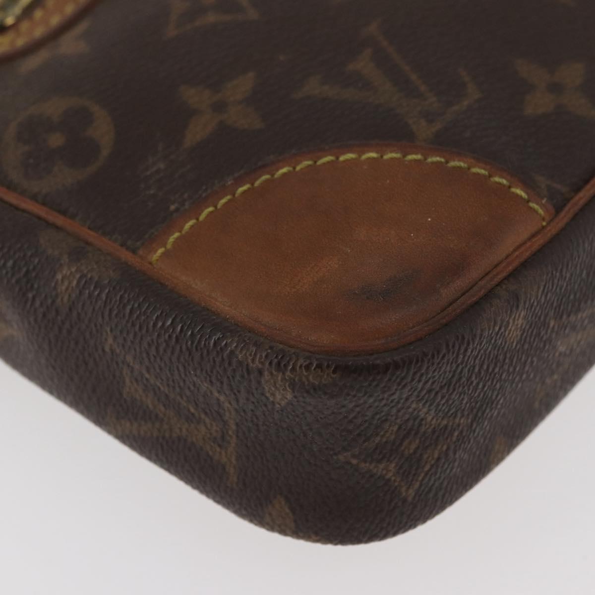 LOUIS VUITTON Monogram Marly Dragonne GM Clutch Bag M51825 LV Auth BA11891