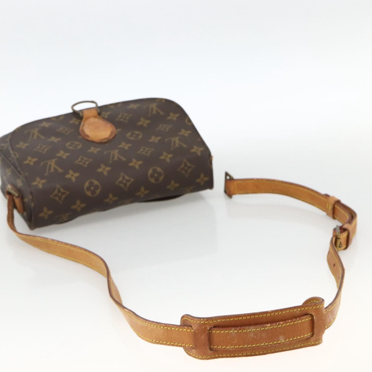 LOUIS VUITTON Monogram Saint Cloud GM Shoulder Bag M51242 LV Auth BA11895