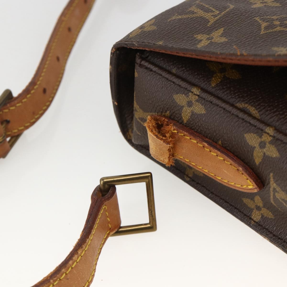 LOUIS VUITTON Monogram Saint Cloud GM Shoulder Bag M51242 LV Auth BA11895