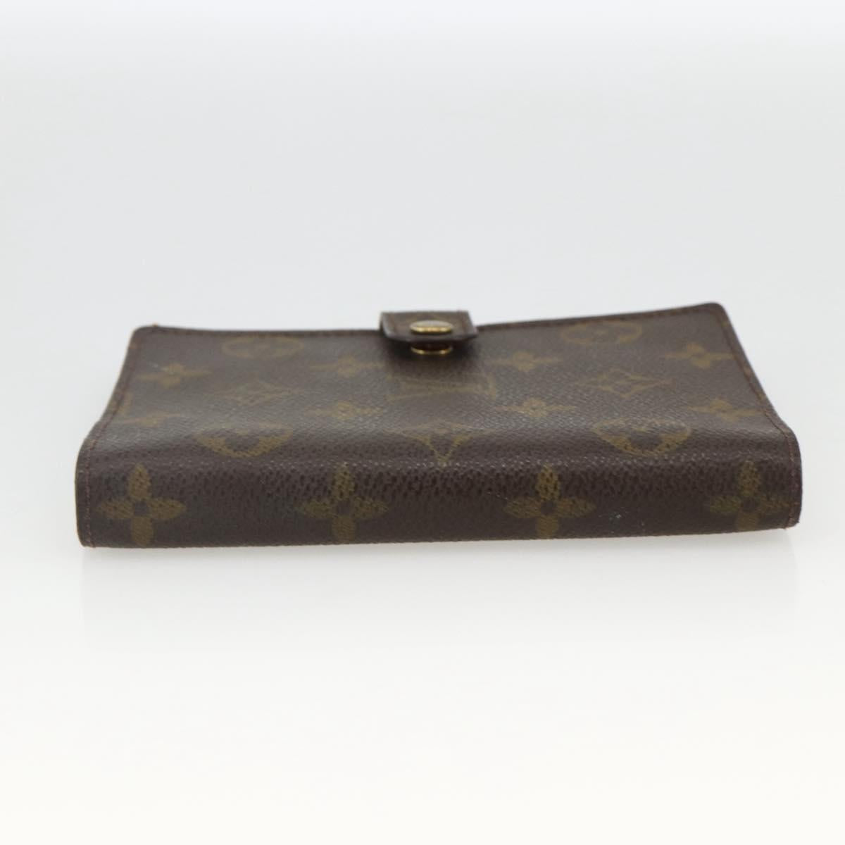 LOUIS VUITTON Monogram Agenda PM Day Planner Cover R20005 LV Auth BA11896