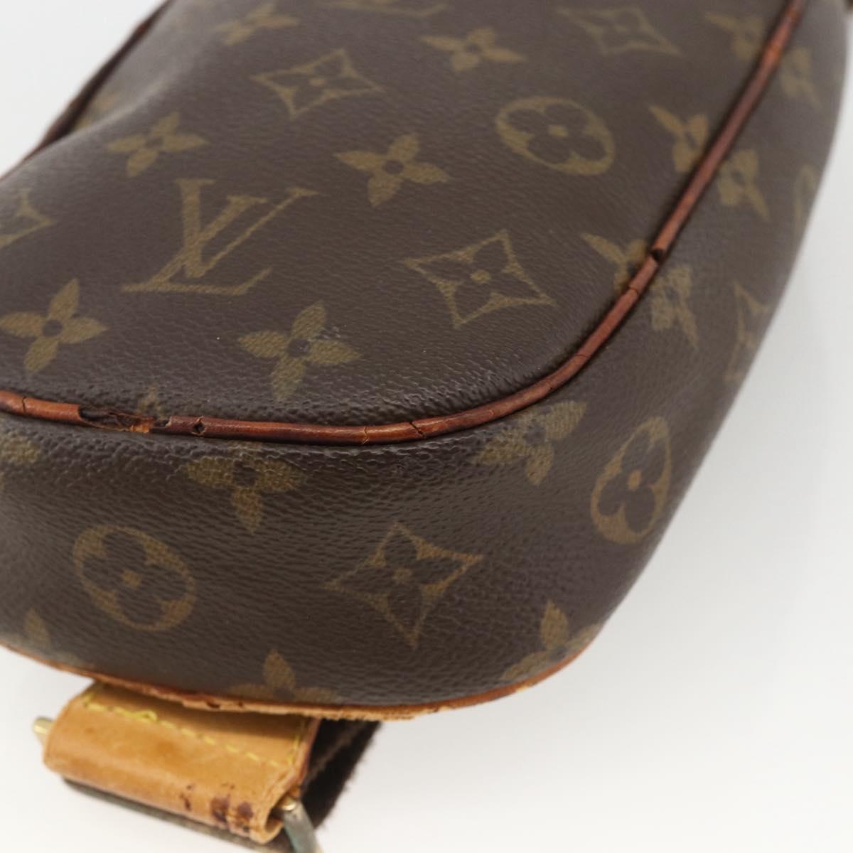 LOUIS VUITTON Monogram Pochette Gange Shoulder Bag M51870 LV Auth BA11898