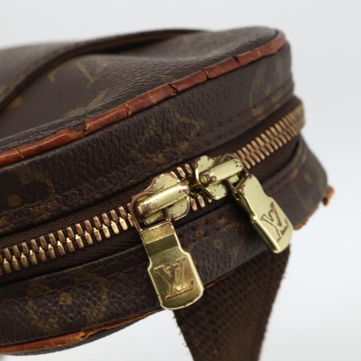 LOUIS VUITTON Monogram Pochette Gange Shoulder Bag M51870 LV Auth BA11898