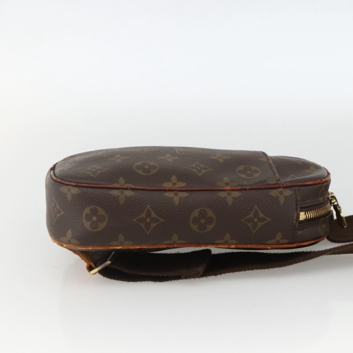 LOUIS VUITTON Monogram Pochette Gange Shoulder Bag M51870 LV Auth BA11898