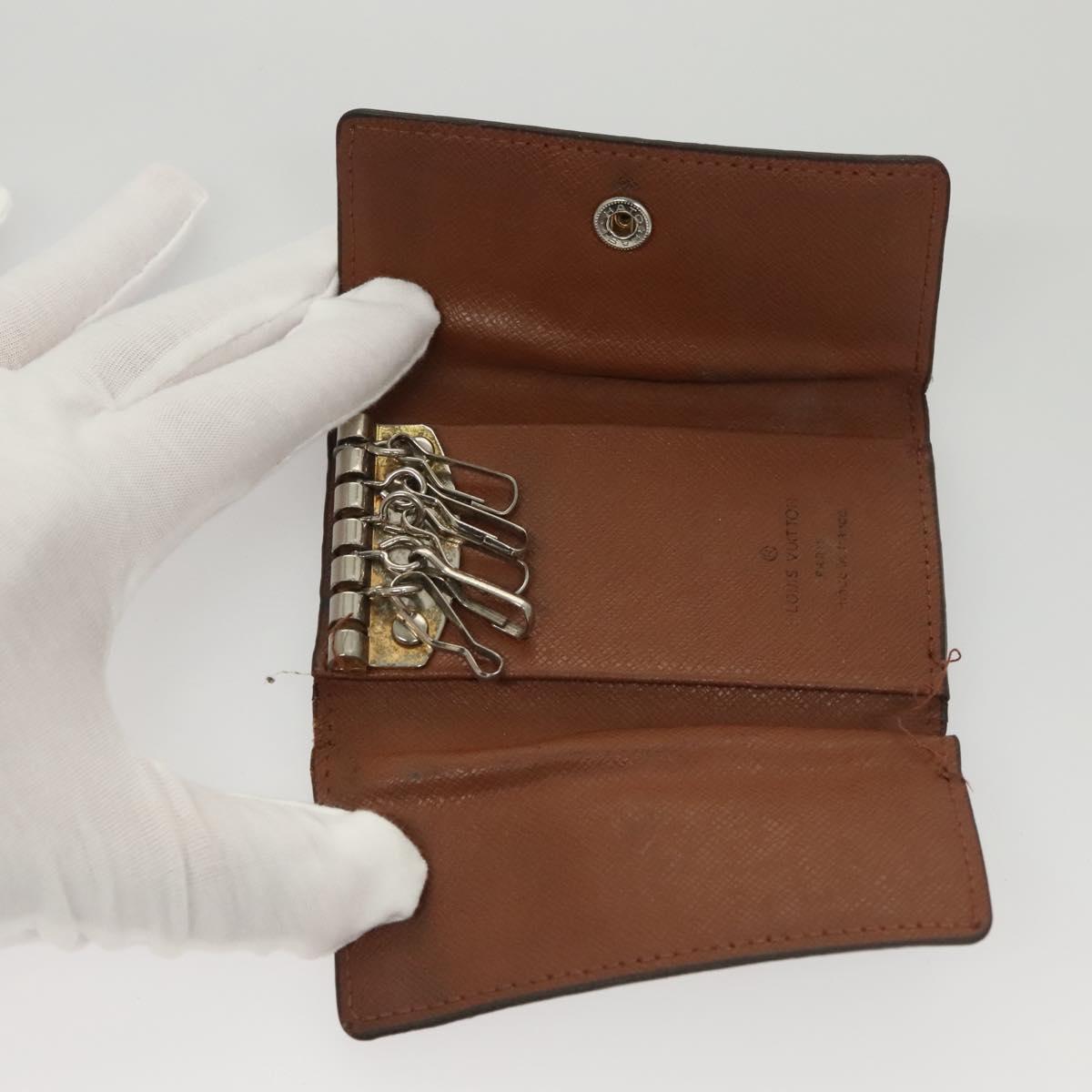 LOUIS VUITTON Monogram Epi Key Case Day Planner Cover 2Set Green LV Auth BA1190