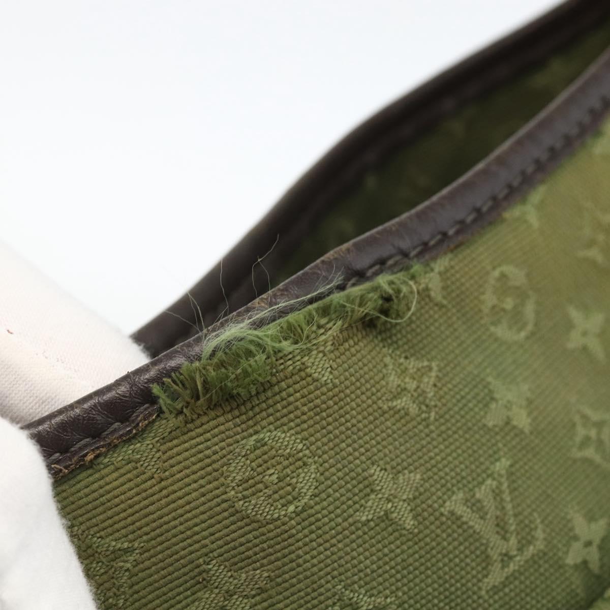 LOUIS VUITTON Monogram Mini Besace Mary Kate Bag TST Khaki M92322 Auth BA11900