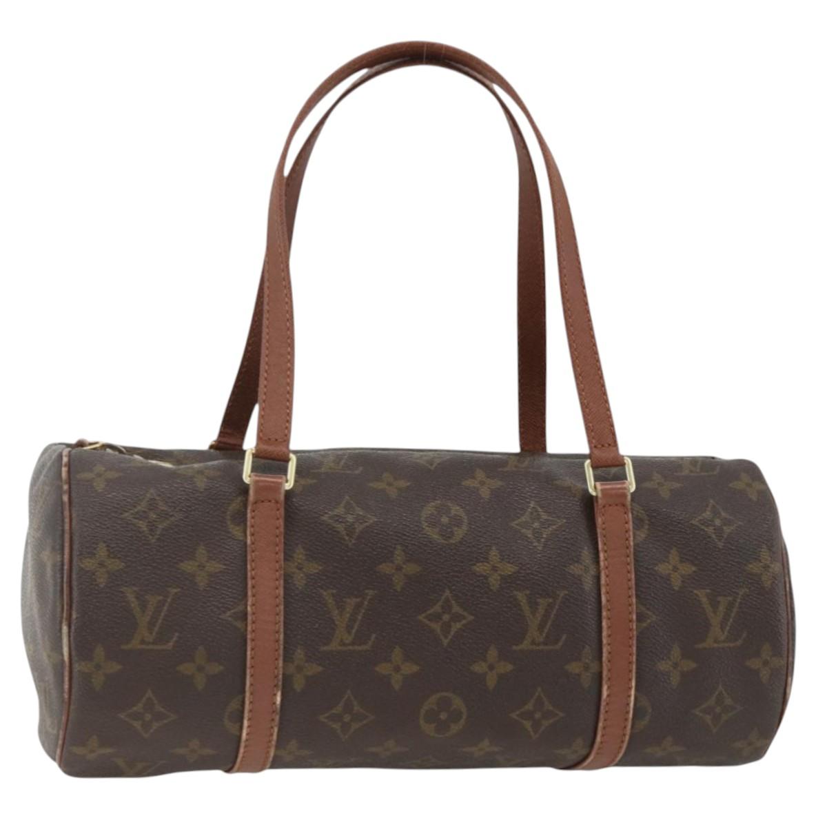 LOUIS VUITTON Monogram Papillon 30 Hand Bag M51385 LV Auth BA11903