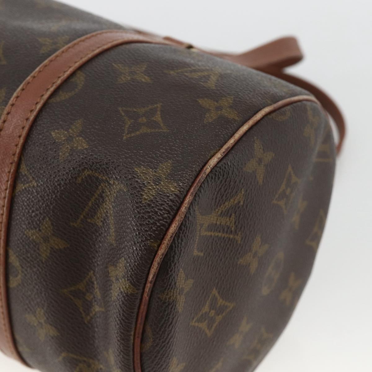 LOUIS VUITTON Monogram Papillon 30 Hand Bag M51385 LV Auth BA11903