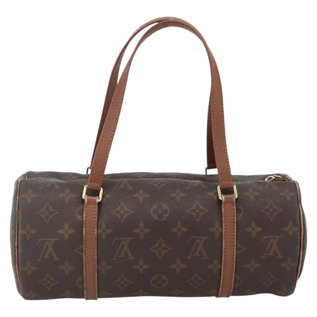LOUIS VUITTON Monogram Papillon 30 Hand Bag M51385 LV Auth BA11903