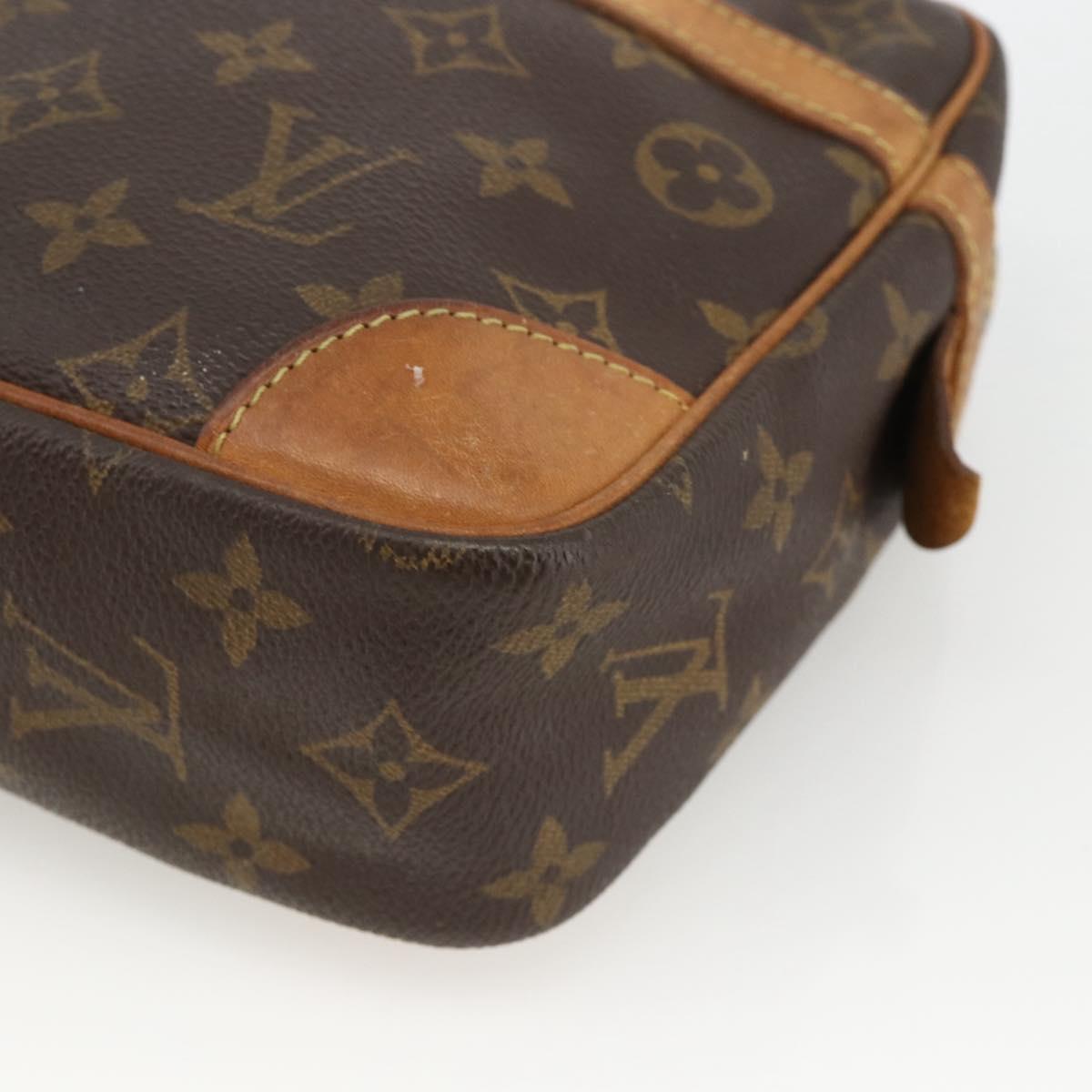 LOUIS VUITTON Monogram Compiegne 28 Clutch Bag M51845 LV Auth BA11910