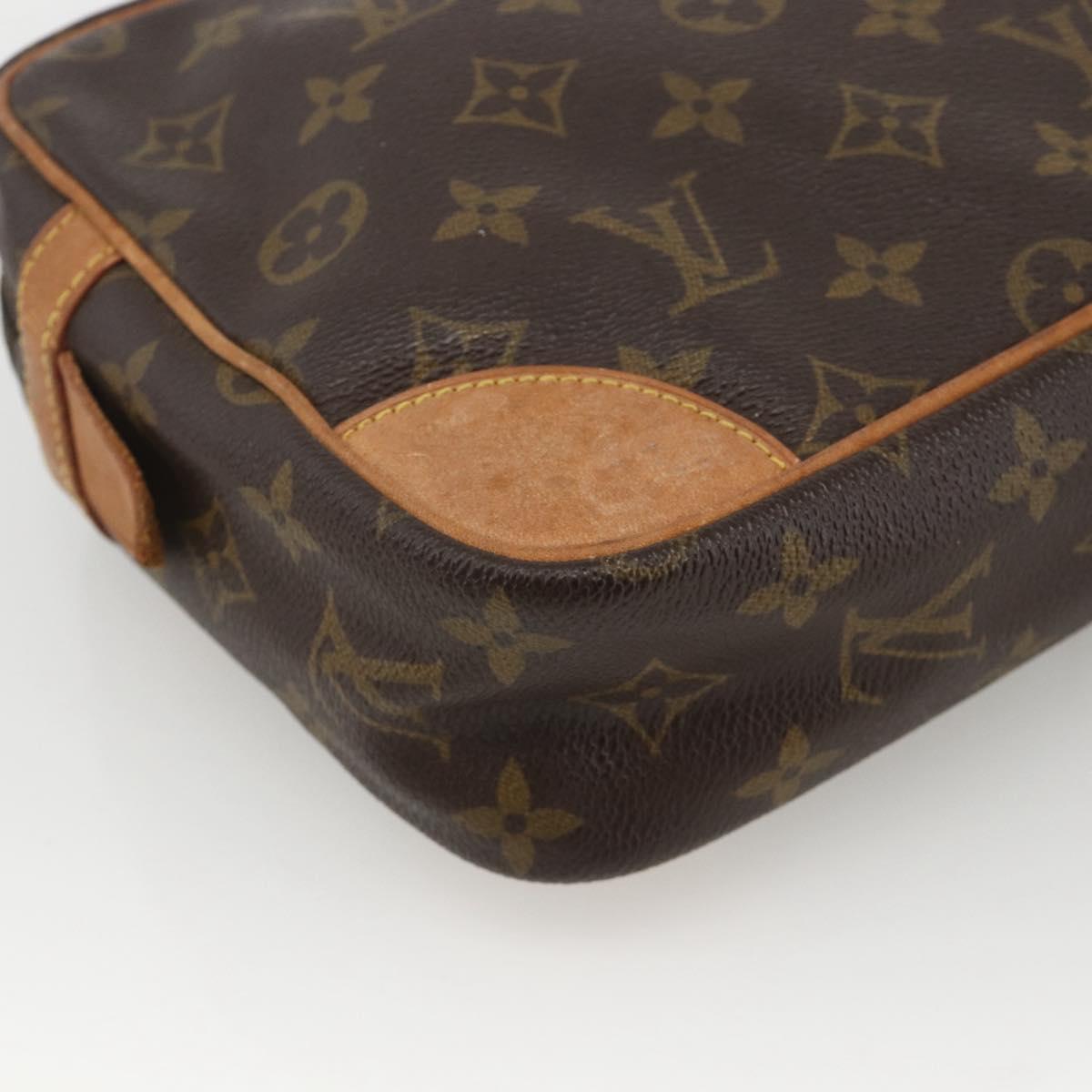LOUIS VUITTON Monogram Compiegne 28 Clutch Bag M51845 LV Auth BA11912