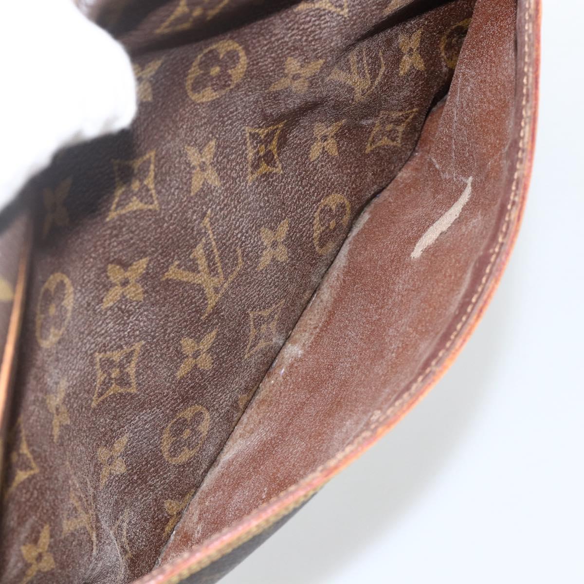 LOUIS VUITTON Monogram Compiegne 28 Clutch Bag M51845 LV Auth BA11912