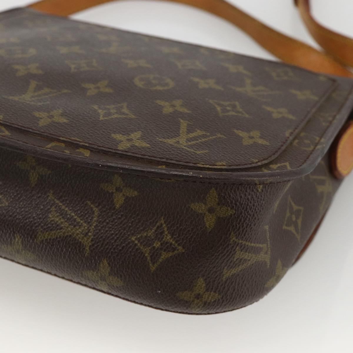 LOUIS VUITTON Monogram Saint Cloud GM Shoulder Bag M51242 LV Auth BA11914