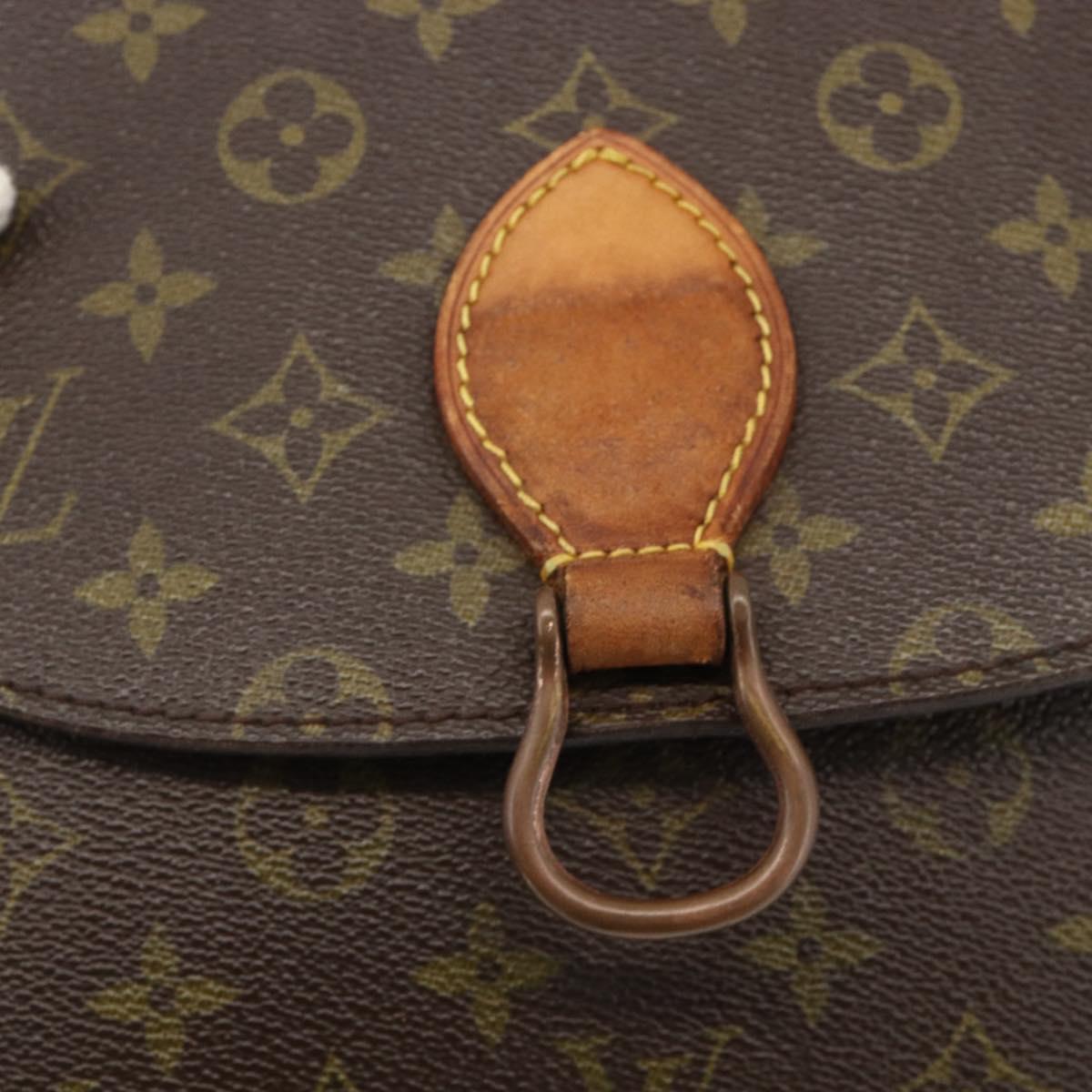 LOUIS VUITTON Monogram Saint Cloud GM Shoulder Bag M51242 LV Auth BA11914
