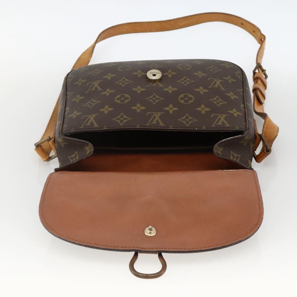 LOUIS VUITTON Monogram Saint Cloud GM Shoulder Bag M51242 LV Auth BA11914