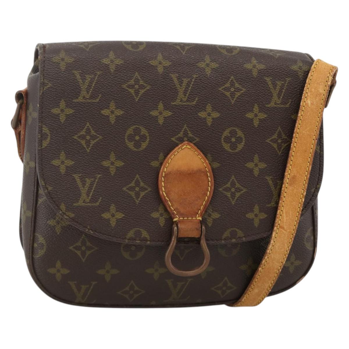 LOUIS VUITTON Monogram Saint Cloud GM Shoulder Bag M51242 LV Auth BA11914
