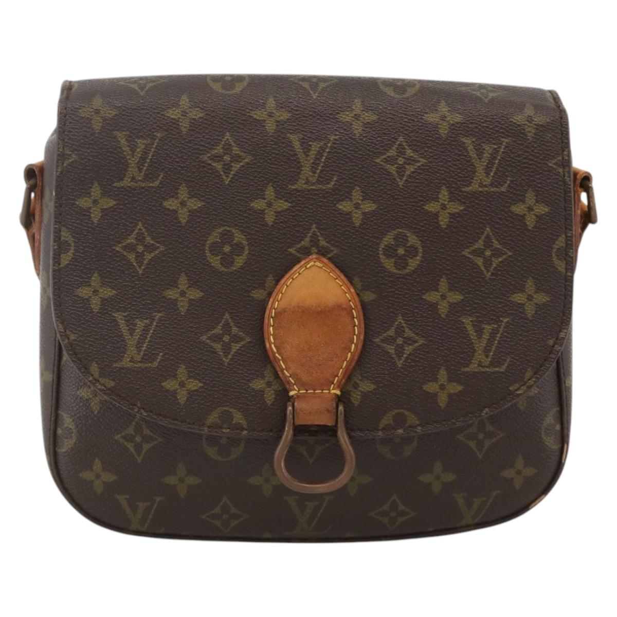 LOUIS VUITTON Monogram Saint Cloud GM Shoulder Bag M51242 LV Auth BA11914