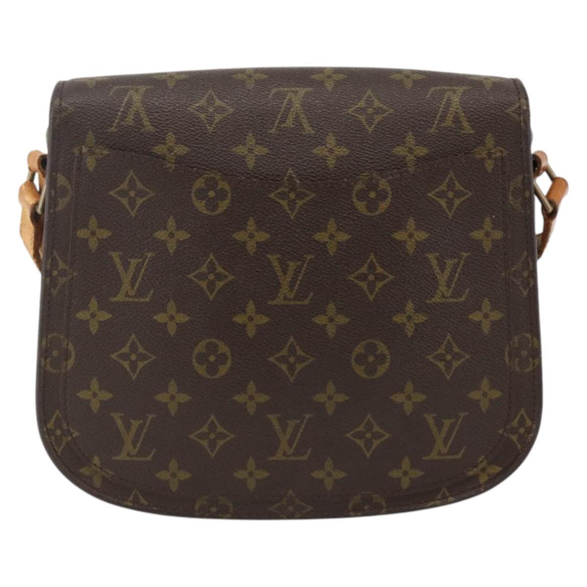 LOUIS VUITTON Monogram Saint Cloud GM Shoulder Bag M51242 LV Auth BA11914