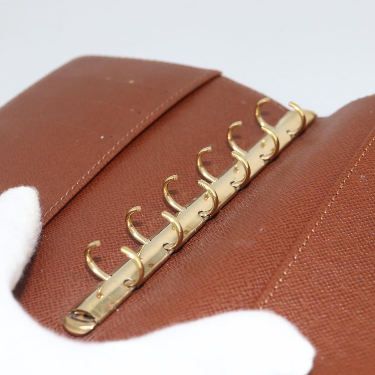 LOUIS VUITTON Monogram Agenda PM Day Planner Cover R20005 LV Auth BA11927