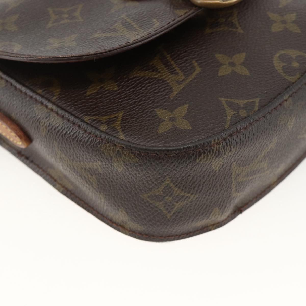 LOUIS VUITTON Monogram Saint Cloud PM Shoulder Bag M51244 LV Auth BA11947