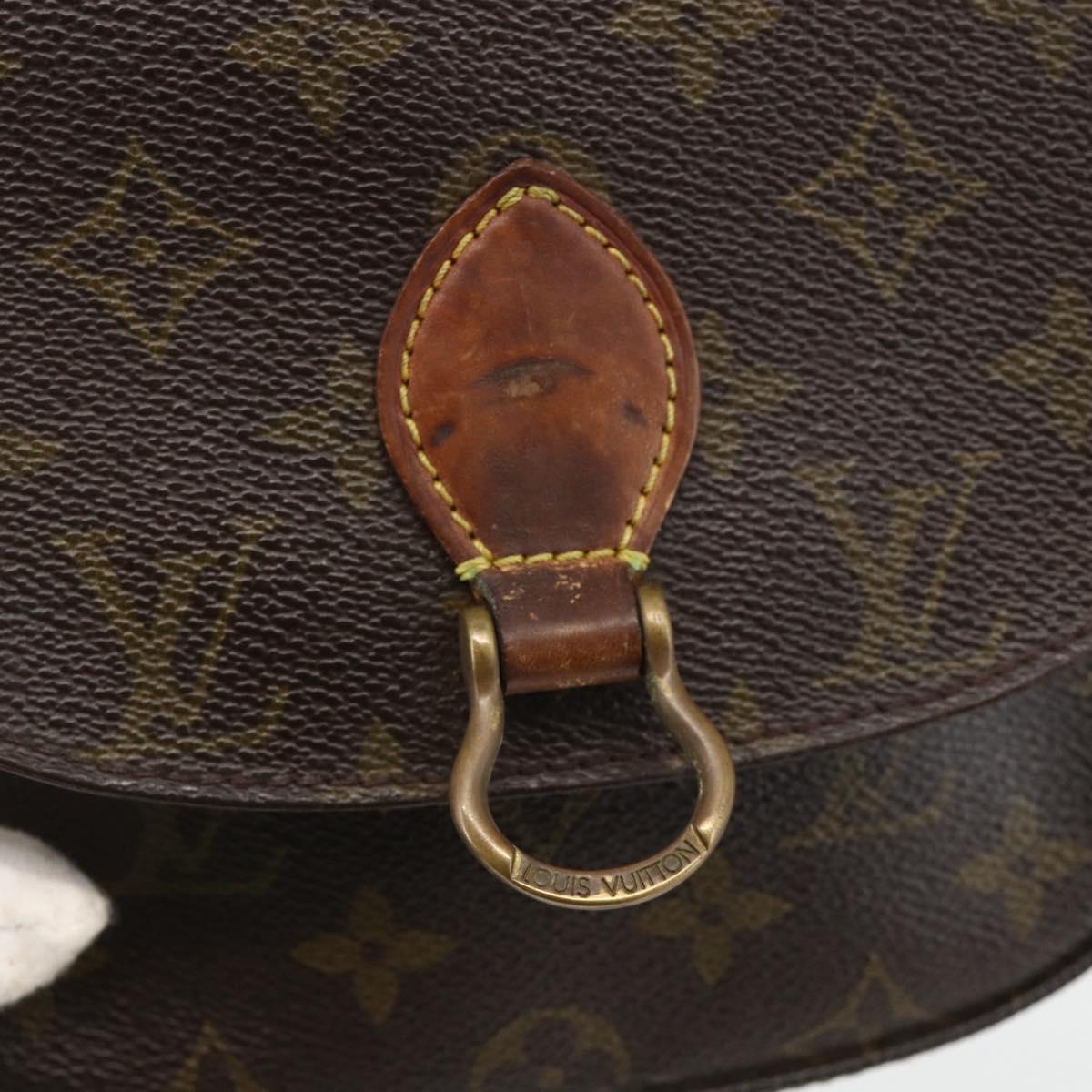 LOUIS VUITTON Monogram Saint Cloud PM Shoulder Bag M51244 LV Auth BA11947