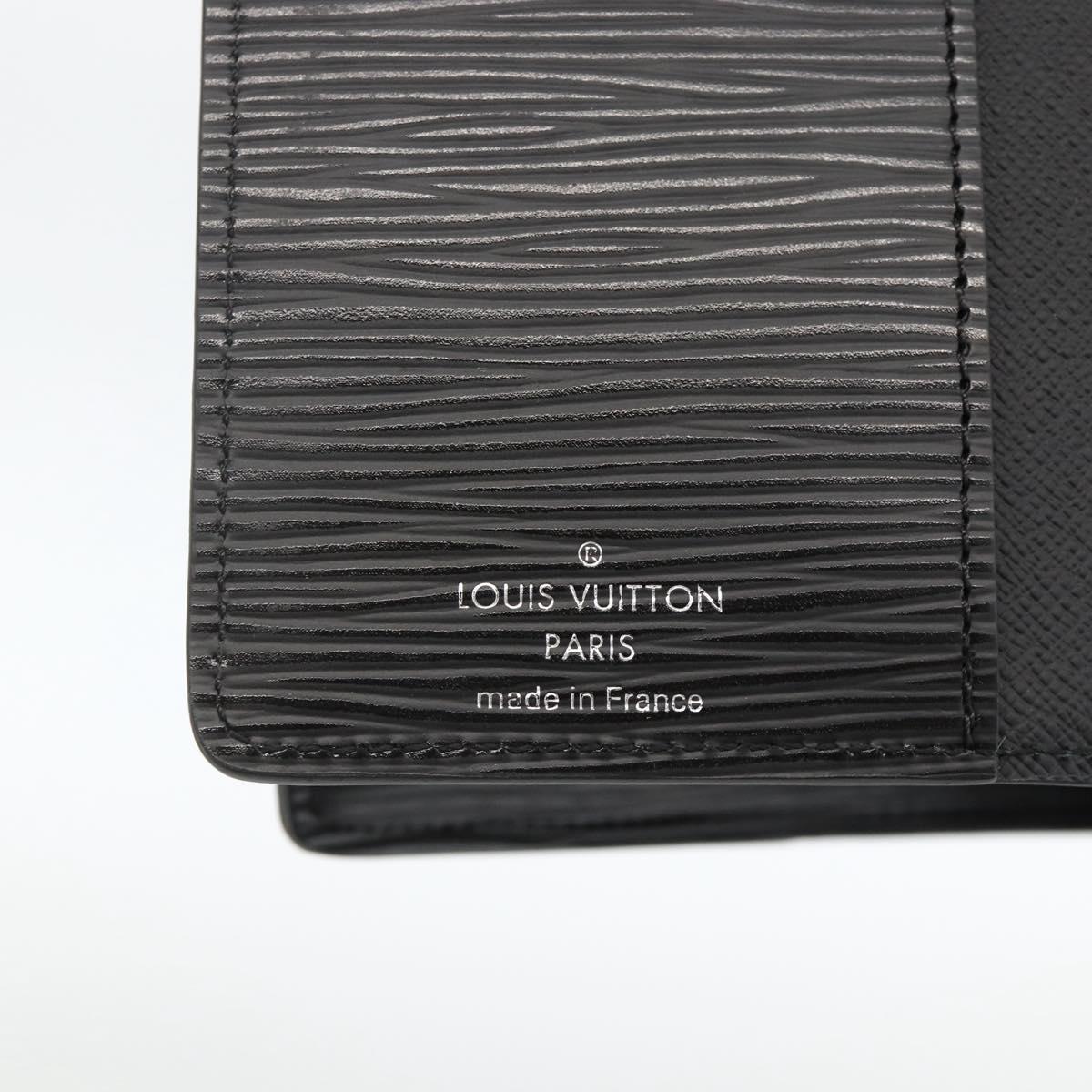 LOUIS VUITTON Epi Quverture Carnepole Day Planner Cover SN5107 LV Auth BA11967V