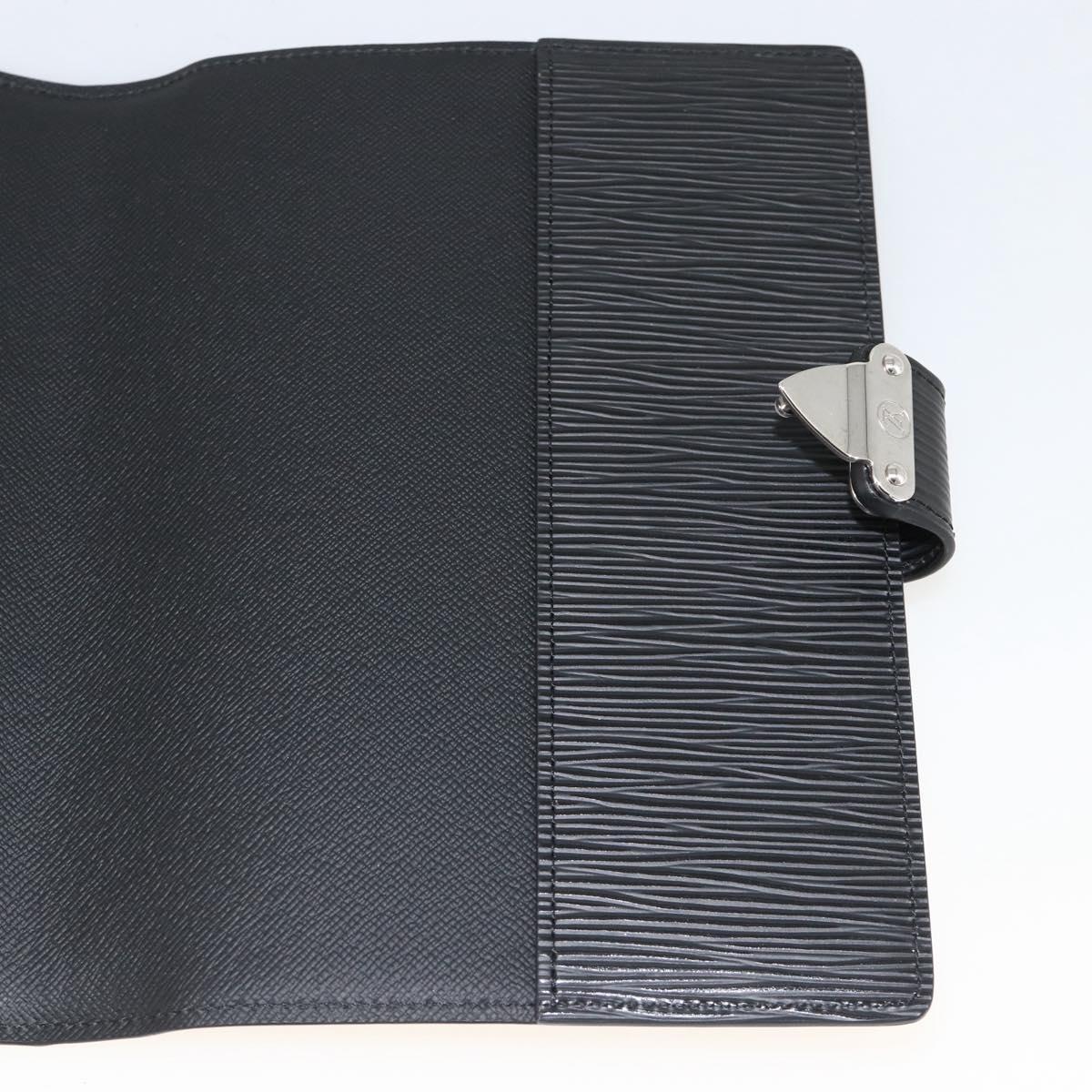 LOUIS VUITTON Epi Quverture Carnepole Day Planner Cover SN5107 LV Auth BA11967V