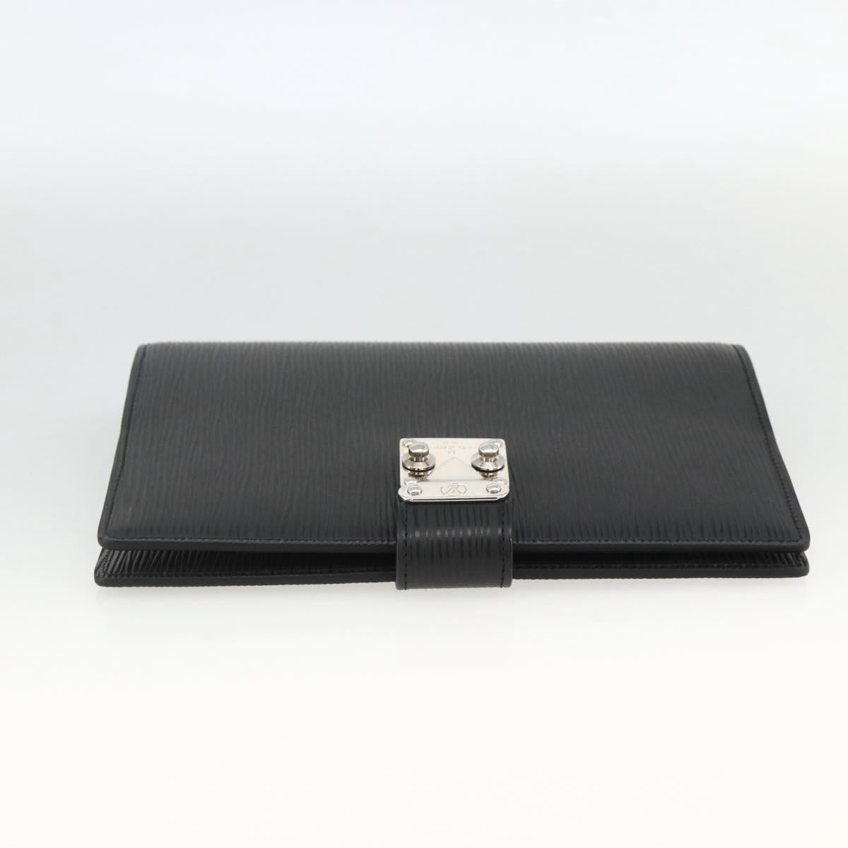 LOUIS VUITTON Epi Quverture Carnepole Day Planner Cover SN5107 LV Auth BA11967V