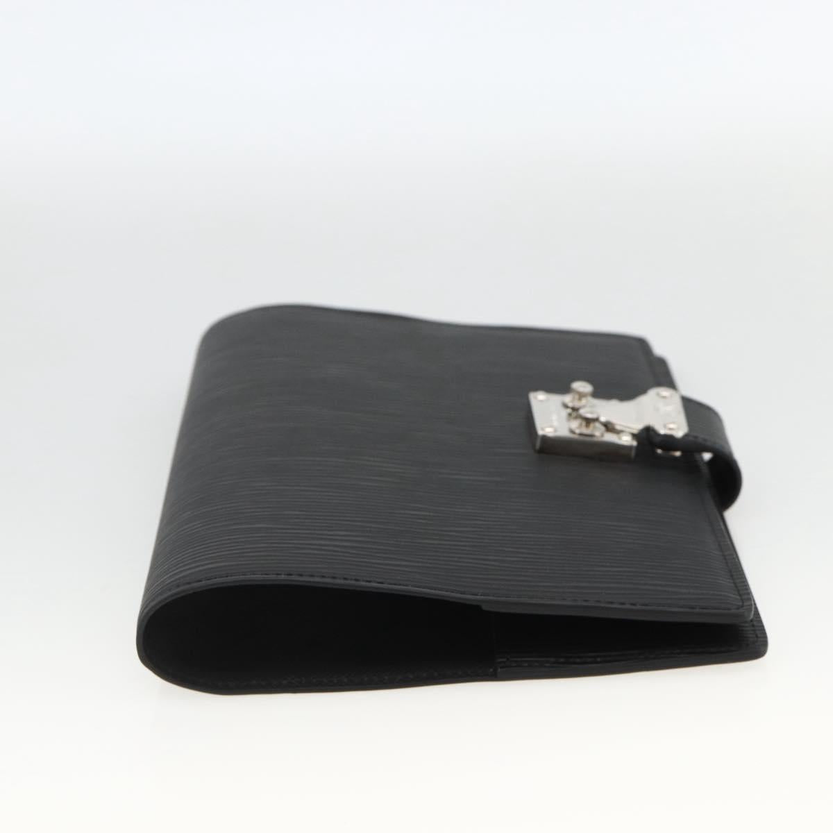 LOUIS VUITTON Epi Quverture Carnepole Day Planner Cover SN5107 LV Auth BA11967V