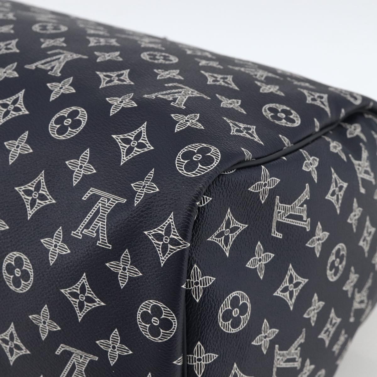 LOUIS VUITTON Ink Up Side Down Keepall Bandouliere 50 Bag M43684 Auth BA11968SAM