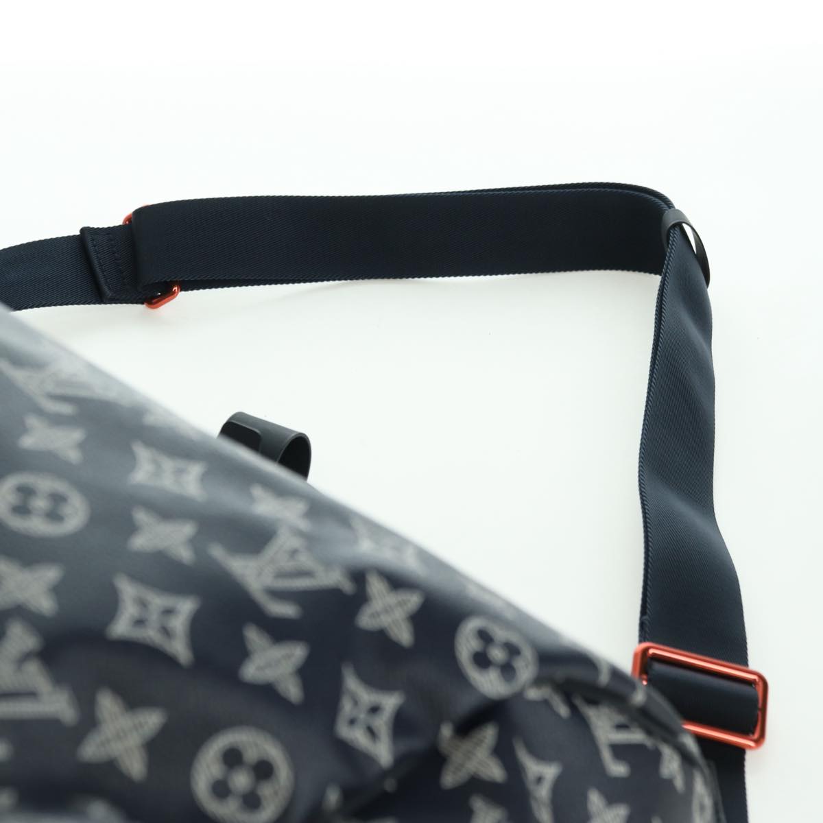 LOUIS VUITTON Ink Up Side Down Keepall Bandouliere 50 Bag M43684 Auth BA11968SAM
