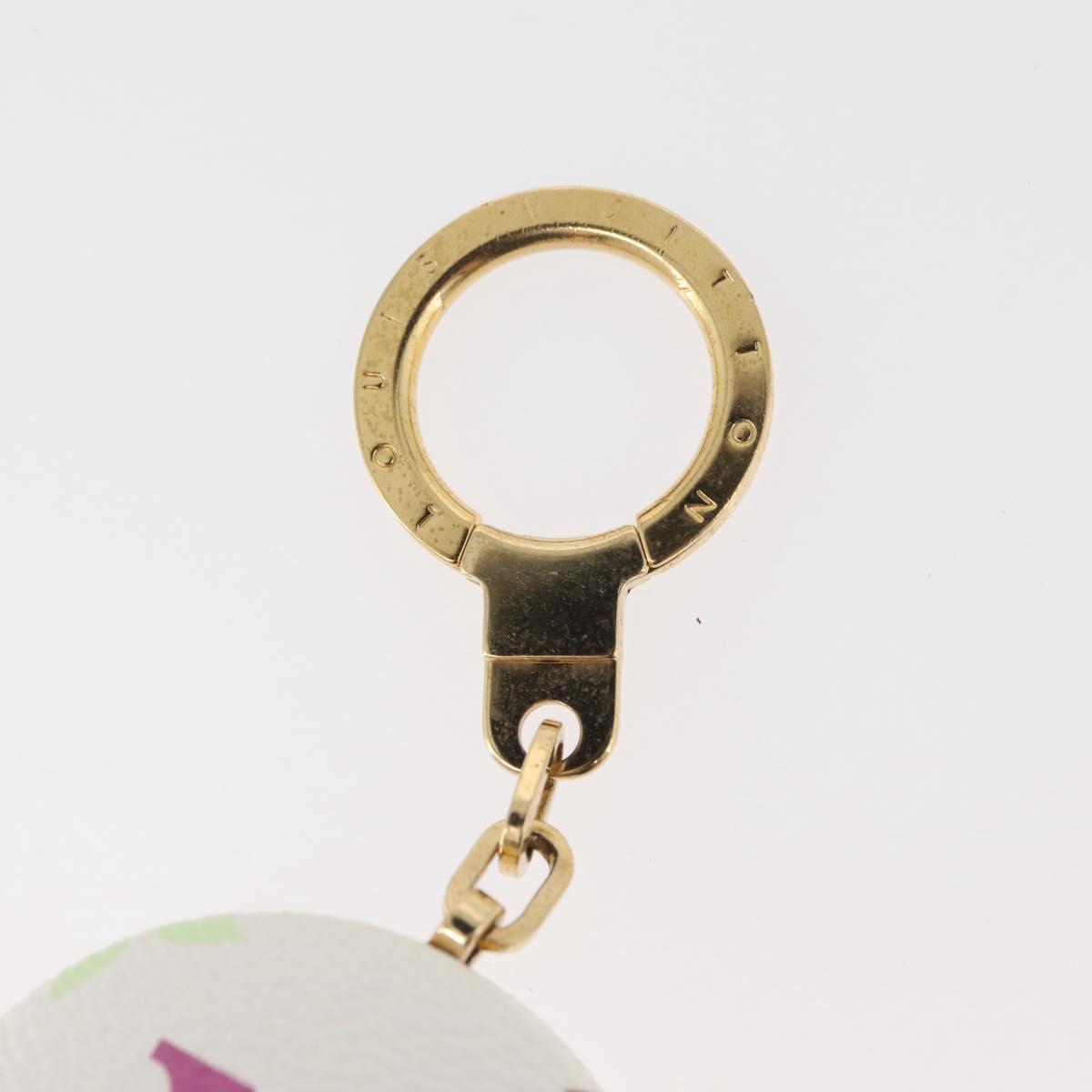 LOUIS VUITTON Monogram Multicolor Astropill Charm White M51911 LV Auth BA11974V