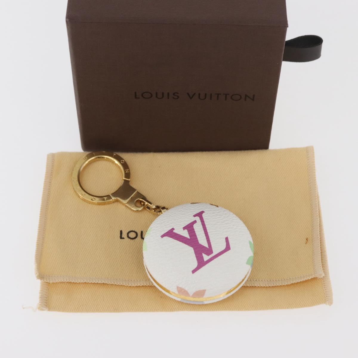 LOUIS VUITTON Monogram Multicolor Astropill Charm White M51911 LV Auth BA11974V