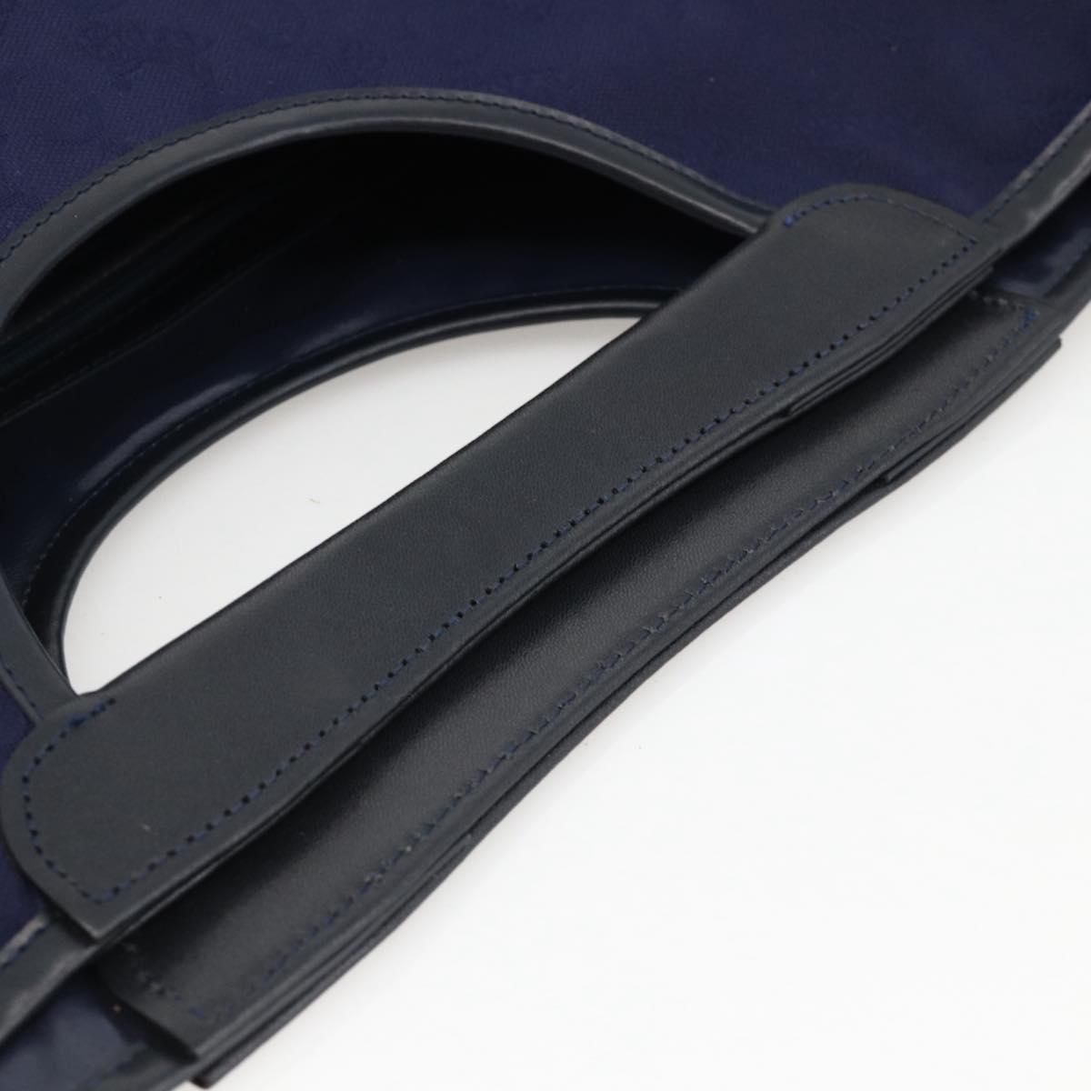 CELINE C Sulky Hand Bag Canvas Navy Auth BA11982A