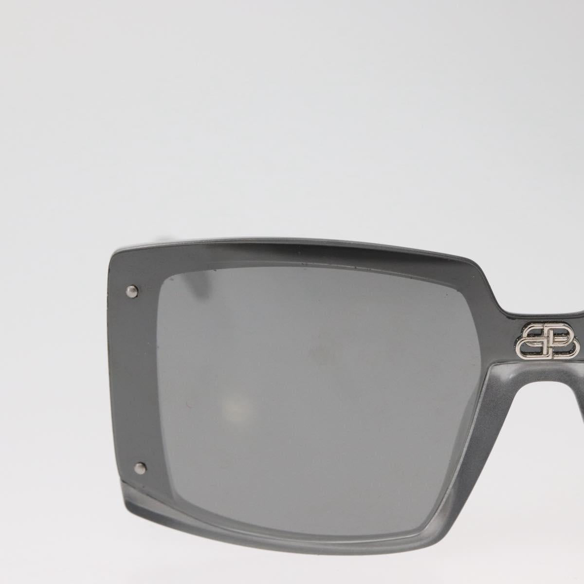 BALENCIAGA Sunglasses plastic Silver BB0081S Auth BA12014M