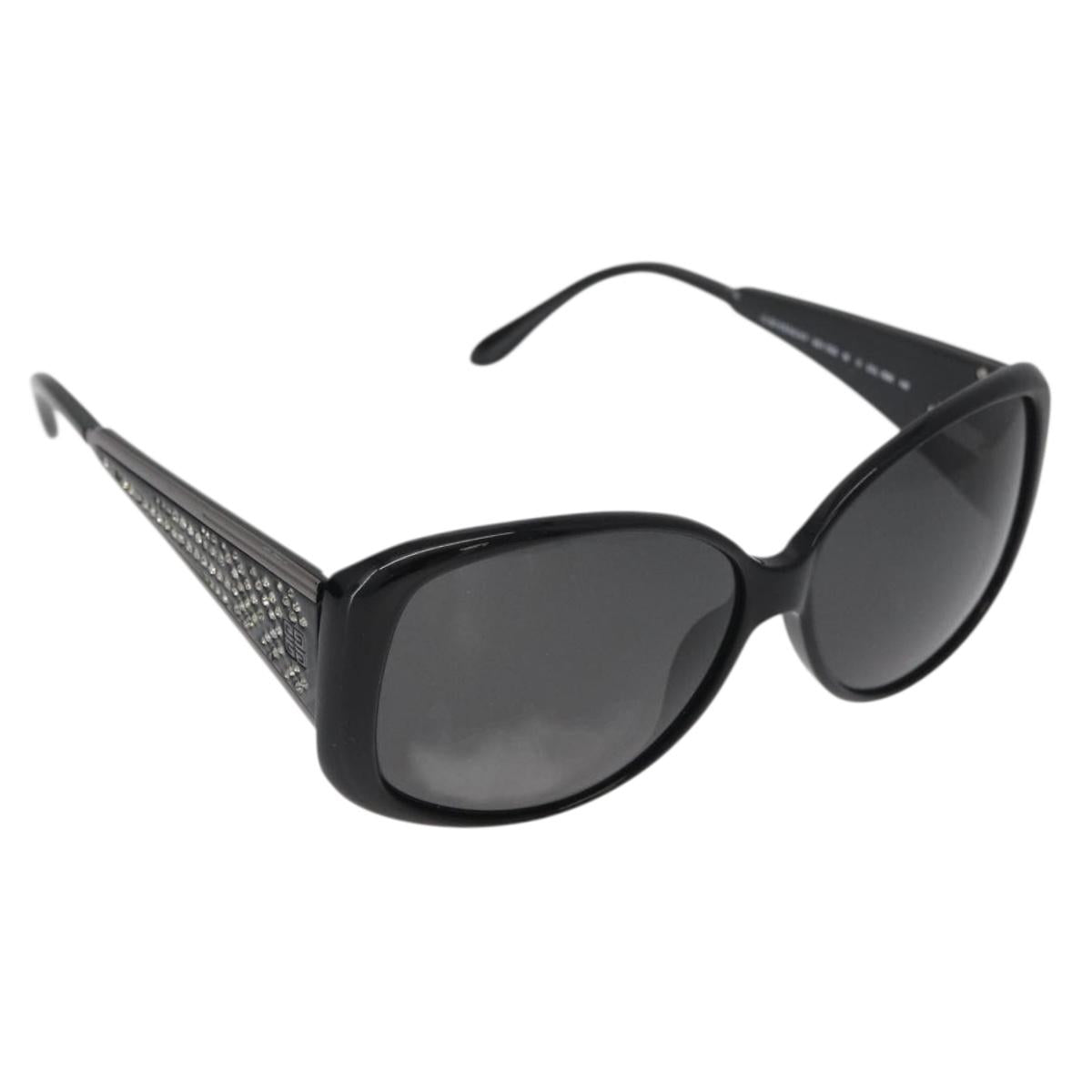GIVENCHY Sunglasses plastic Black SGV720S Auth BA12016A
