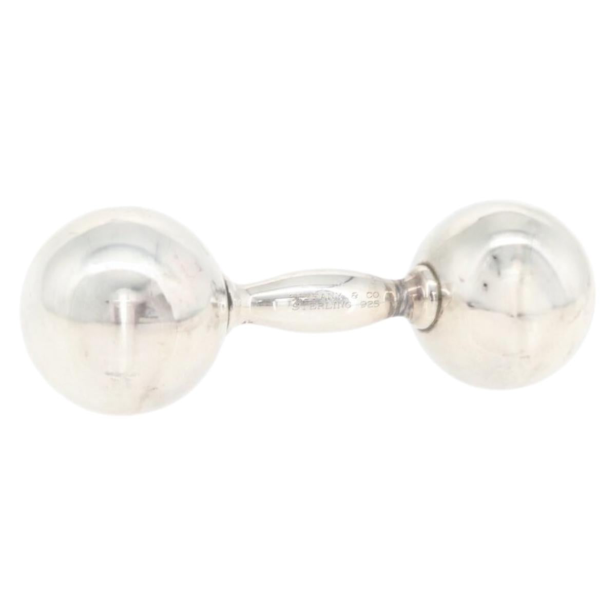 TIFFANY&Co. Baby Rattle Ag925 Silver Auth BA12018