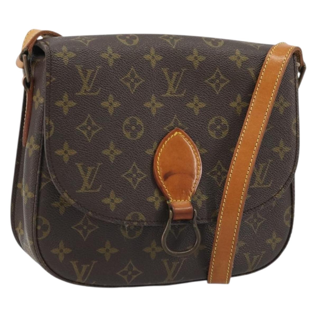 LOUIS VUITTON Monogram Saint Cloud GM Shoulder Bag M51242 LV Auth BA12040