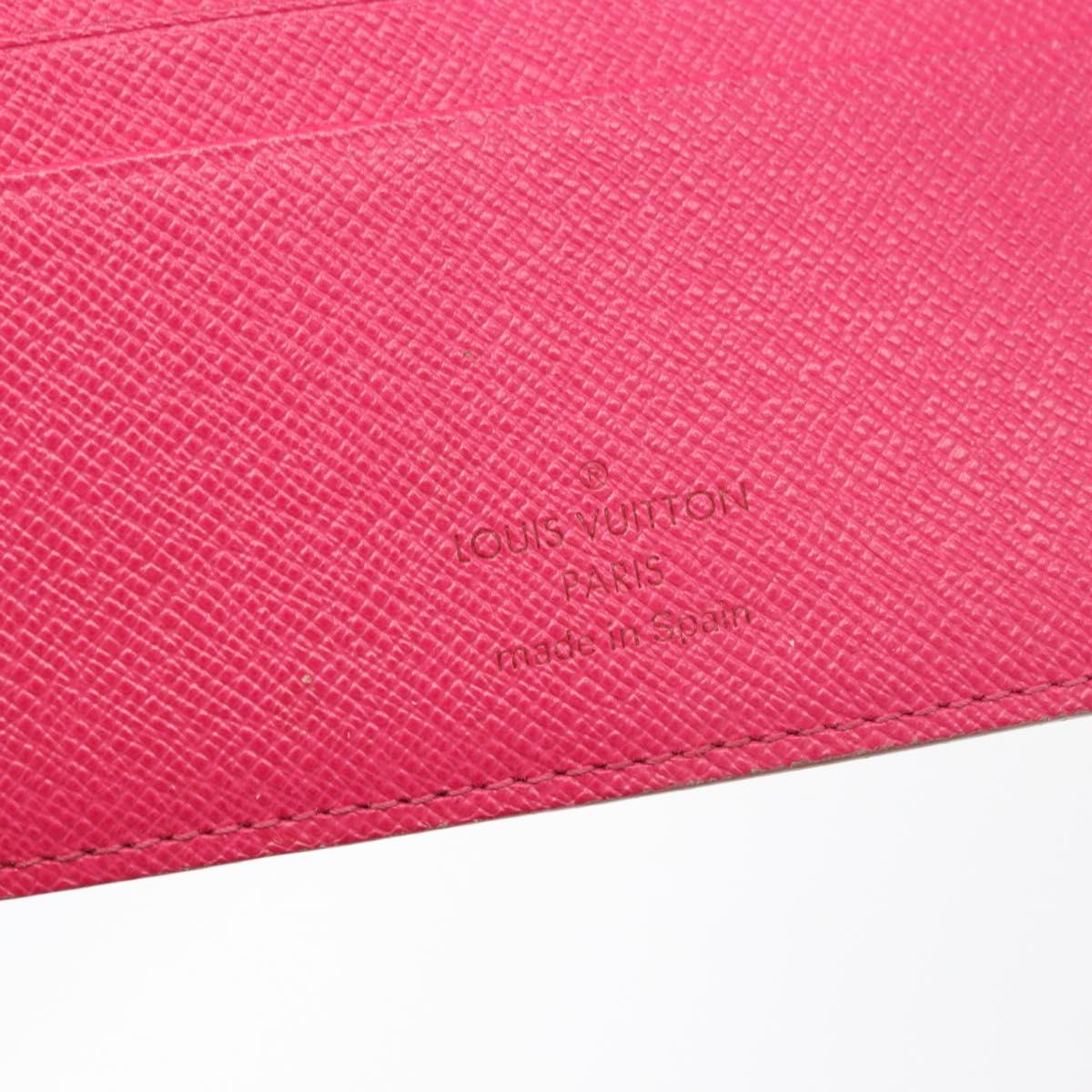 LOUIS VUITTON Multicolor PortefeuilleInsolite Wallet Black M60271 Auth BA12055A