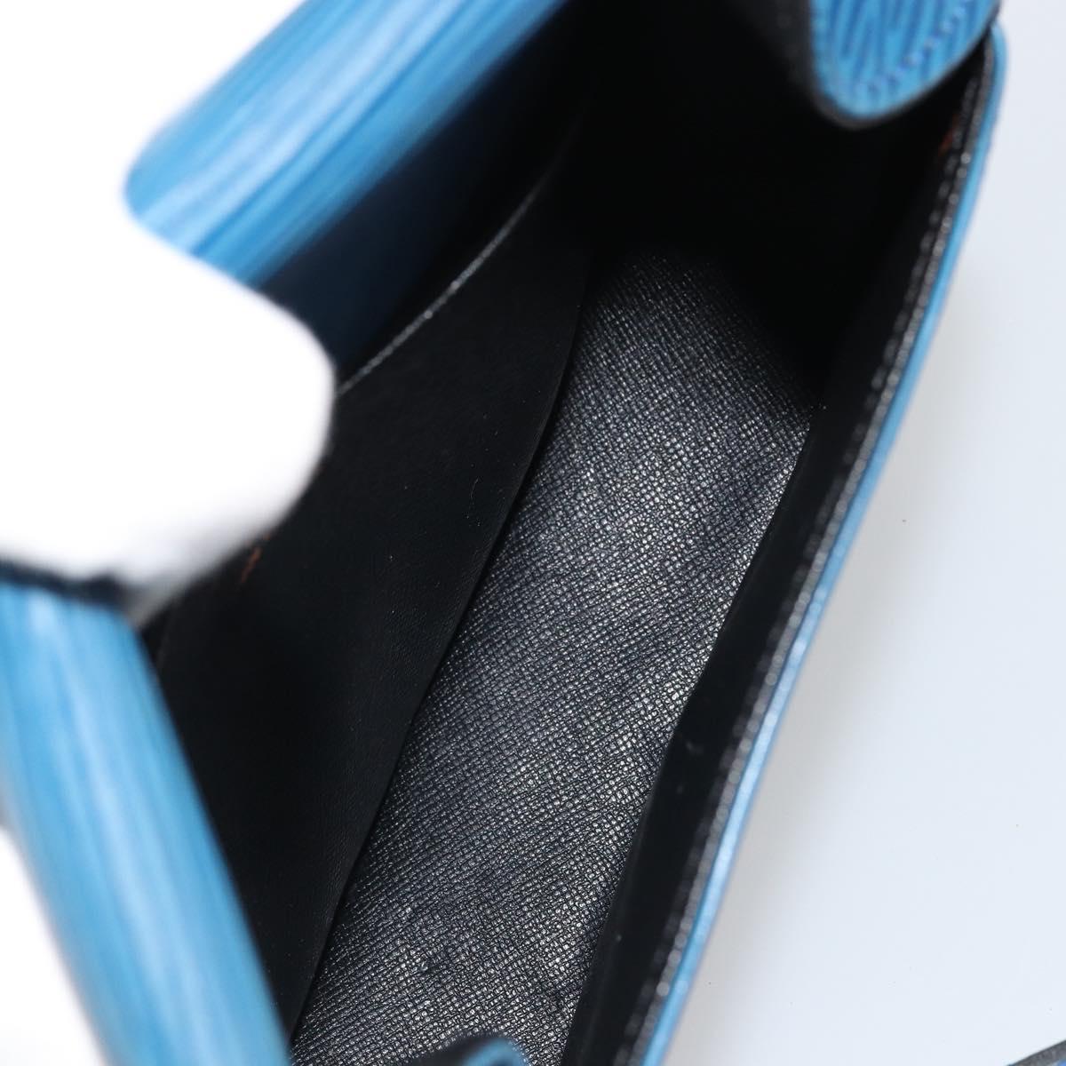 LOUIS VUITTON Epi Saint Cloud PM Shoulder Bag Blue M52195 LV Auth BA12068A