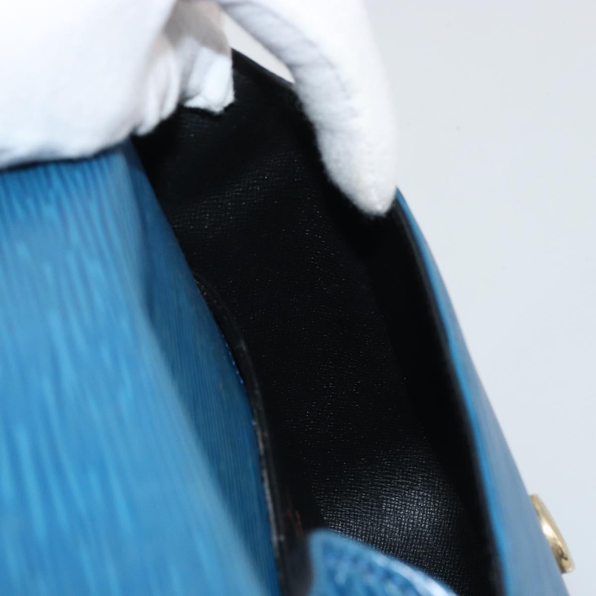 LOUIS VUITTON Epi Saint Cloud PM Shoulder Bag Blue M52195 LV Auth BA12068A