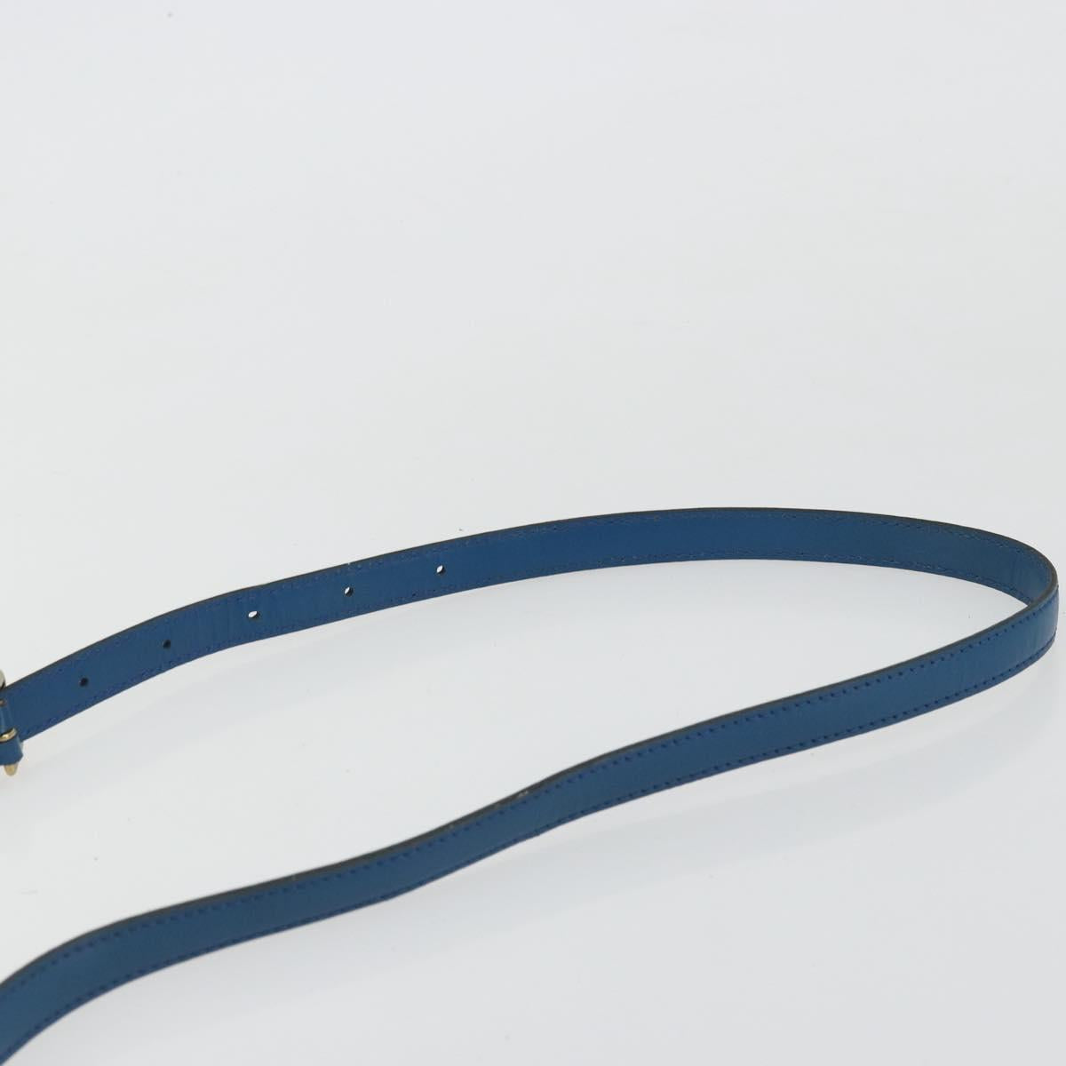 LOUIS VUITTON Epi Saint Cloud PM Shoulder Bag Blue M52195 LV Auth BA12068A