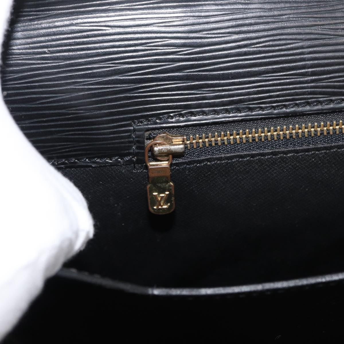 LOUIS VUITTON Epi Serviette Conseiller Business Bag Black M54422 LV Auth BA12072