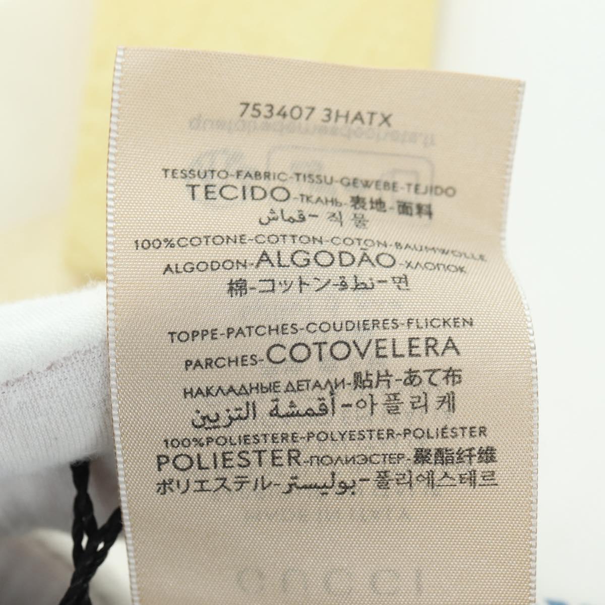 GUCCI Cap Cotton Blue Auth BA12082A